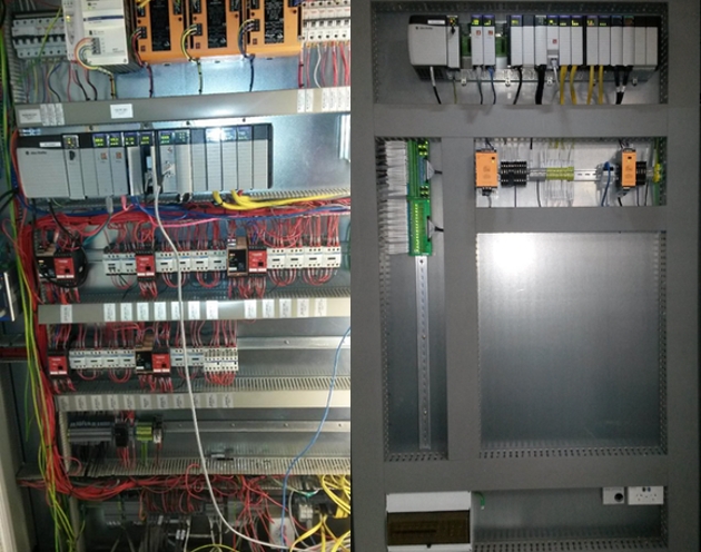 Control Logix reposition to new cabinet and removal of ASI interface